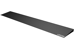 LIEKUMM 2 cm Height Rubber Threshold Ramp, 650 kg Load Capacity Non-Slip Ramps for Wheelchairs, Mobility Scooters, Electric Wheelchairs, E-bikes, Bicycles, Wheelchair Ramps for Doorways, Steps, Kerbs