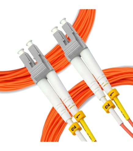 Cavo Patch Fibra Ottica 2m LC-SC Duplex 50/125 OM3 10Gb Aqua - ULTNET