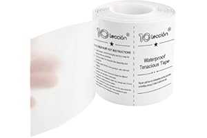 YounBeauty TPU Clear Repair Tape - Heavy Duty Waterproof Patch for Tents, Inflatables, Pool Floats & Outdoor Gear (3" x 6.1ft / 7.5cm x 187cm) - Instant Fix, Invisible Repair, Cut-to-Size