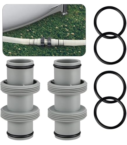 Lot De 2 Adaptateurs A Pour Pompes De Piscine Intex Série A