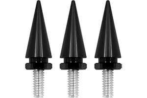 HDBUBALUS Motorcycle Fairing Bolts Windshield Trim Screw Bolt Windshield Spike Bolts Fit for Harley Touring Electra Glide 1996-2013 Black