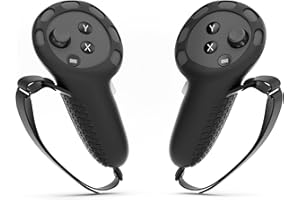 iofeiwak Cover per controller Meta Quest 3, in silicone, antiscivolo, con cinturino regolabile sulle nocche