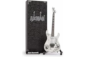 AXMAN Kirk Hammett (Metallica) miniaturowa replika gitarowa - prezenty muzyczne - ręcznie robiony ornament