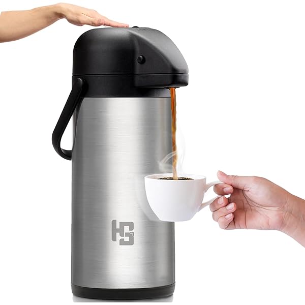 Beverage Dispenser Tea Carafe Thermal Coffee Carafe With Pump