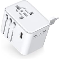 Produktbild von Universal Reiseadapter - Weltweit Steckdosenadapter 4-fach USB