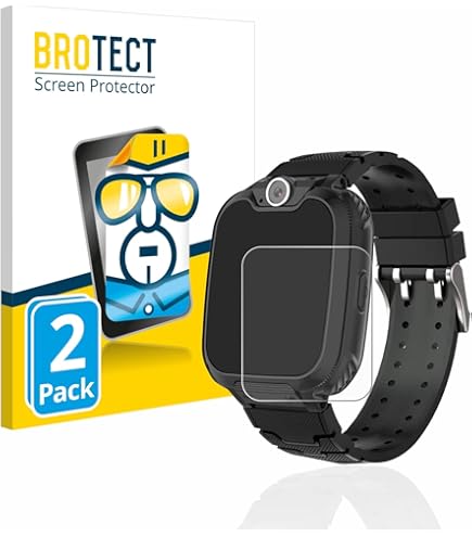 BROTECT Matte Panzer Glas Schutzfolie (für Banlvs Smartwatch 2.02