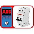 ABB Miniature circuit breaker 63A DP MCB 10KA S202M-C63 2 POLE 2CDS272001R0634