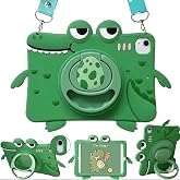 Fogy Apple Ipad 11 A16 11.Nesil/10.nesil 2022/2025 ile Uyumlu Cute Dolls &Ccedil;ocuklar i&ccedil;in Standlı Karkterli Yumuşak Tablet Kılıf