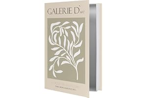 Gxdamxz Fake Bücher, Buchattrappe Deko Desktop mit öFfnungsfunktion für Aufbewahrung - GXIND027-A3