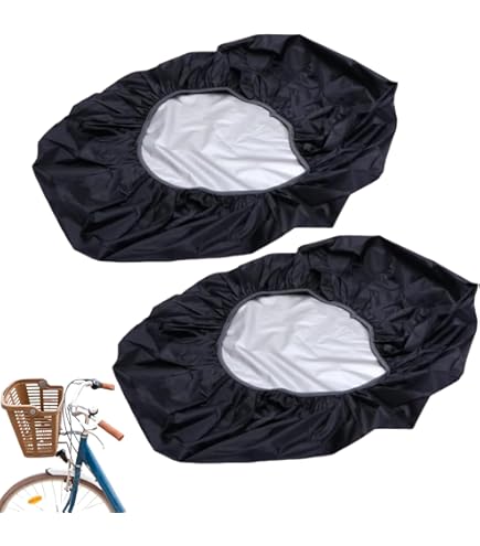 Housse De Pluie Imperméable Pour Panier De Vélo 35 L Avec