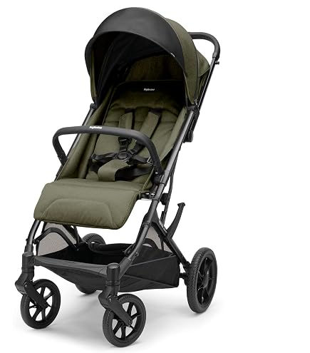 Passeggino Hamilton Yoop T1 – Seduta Girevole 360°, Pieghevole MagicFold, Sospensioni, Ruote Riflettenti, Per 6 Mesi-4 Anni (nero)