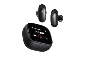 soundcore by Anker Liberty 5 Pro Max Earbuds, AI Note-Taker, ANC | AI note-taker for in-person meetings, whisper-clear calls, ANC, smart case, 5 min charge = 4 hrs playtime, wireless earbuds
