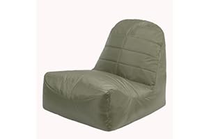 Veeva Vista Recliner Bean Bag, Large Indoor Outdoor Bean Bags, Lounge or Garden, Adult Bean Bag Chairs with Filling Included
