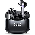Tiksounds Wireless Earbuds, Bluetooth Headphones in-Ear, 35H Playtime with LED Power Display, USB-C Fast Charge, Wireless Ear