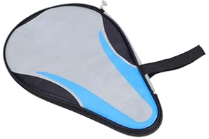 KEENSO Oxford Cloth Ping Pong Bat Bag Table Tennis Rackets Bag Ping Pong Bat Storage Bag Waterproof Dustproof Full Protection