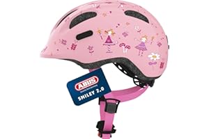 ABUS Casque Smiley 2.0 pour Enfants - Casque de vélo Robuste pour Filles et garçons