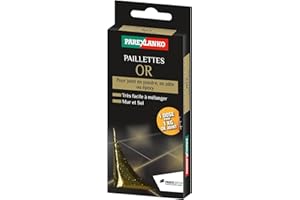 Parexlanko - Paillettes pour joints de carrelage - Paillettes Or - Joints en poudre, pâte ou époxy - Sol et mur intérieur - Mélange facile - 30g
