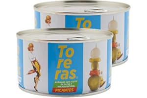 TORERAS KIMBO Duamy Toreras Picantes Aliñadas Con Anchoa Y Aceite De Oliva, 2 Unidades