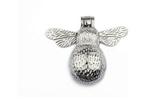 BRASS & METAL B&M - Solid Brass Bumble Bee Door Knocker Finished in Chrome Polished, Supplied with Matching Fixing Screws