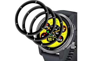 Beukei (3 Pack) Screen Protector Compatible for Garmin Venu 2, Tempered Glass, Touch Sensitive, Case Friendly, 9H Hardness, Anti-Shatter, Film