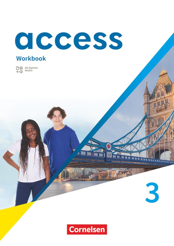 Access - Allgemeine Ausgabe 2022 - Band 3: 7. Schuljahr: Workbook - Mit digitalen Medien