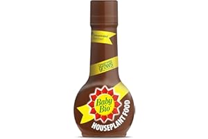 Baby Bio Houseplant Food, 175ml- Fertiliser for Growing Vibrant and Healthy Plants - Easy To Use House Plant Care - Concentrate Plant Food - Indoor Use Plant Nutrition