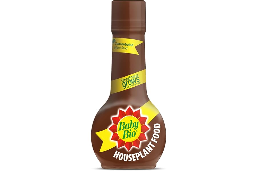 Baby Bio Houseplant Food, 175ml- Fertiliser for Growing Vibrant and Healthy Plants - Easy To Use House Plant Care - Concentra