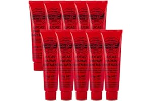 GQJQTION 25g Lucas Papaw Ointment Multipurpose Soothing Ointment with Paw Paw, Hydrating Balm & Diaper Rash Cream, Papaya Skin Rash Cream, Perfect for Skin, Lips, Hands and Cuticles, Yellow