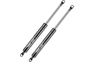 ‎VEPAGOO Vepagoo 200mm 200N Gasdruckdämpfer Gasdruckfeder, 20kg Gasfeder für Bettkasten, Türen, Bodenluken, Schuppenfenster und andere Schwerlastanwendungen, M6 Ösenköpfe (8mm Durchmesser), 2er Set