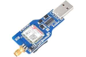 JEANOKO mit Bluetooth USB zu GSM/GPRS USB zu GSM SIM800C GPRS-Übertragungsmodul 850/900/1800 / 1900MHz zum Senden von Empfangs-SMS