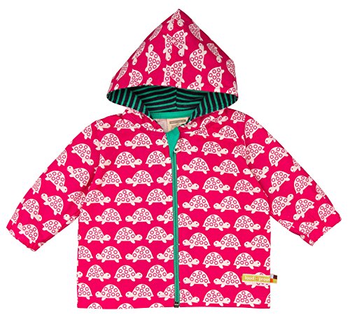 loud + proud Unisex Baby Raincoat -  Purple - 3-6 Months