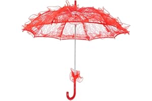 Lazmin Parapluie coton dentelle de mariée parapluie, dame femmes dentelle parapluie décoration de fête de mariage photographie utiliser