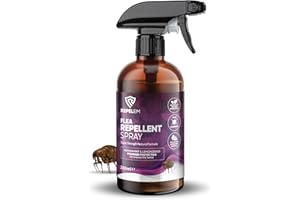 REPELEM Flea Repellent Spray - Super Strength, Non-Toxic, Home Flea Treatment For House, Natural Flea spray, Non-Staining House flea Spray, Use On Carpets, Pet Bedding & Home Furniture - 250ml