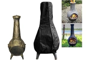 harupink 1PCS 1.22m Chauffe ​Terrasse Housse Extérieur,Housse de Protection pour brasero,Housses Imperméable Résistant Jardin Radiateur Pluie Soleil UV Protection，Noir