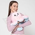 EITHEO Large Octopus Soft Stuffed Animal Toys Lovable hugable Cute Kids Show Your Mood with Help of Soft Toy | Easy Washable | Big-Sky Blue Octopus 50CM