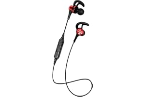 Energizer - Ecouteurs sans Fil Sport Hard Case - IP65 - Bluetooth 5.0 - Autonomie : 5 Heures - Noir/Rouge