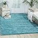 Produktbild NOURISON 1,80 x 100 Prozent 1.19 cm: Amore Shaggy Teppich Polypropylen, Aqua