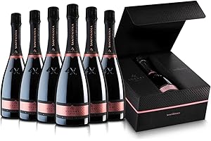 Sant'Orsola Prosecco DOC Rosè LX Brut Millesimato Vino Espumoso Italiano Seco - 6 Botellas X 750ml