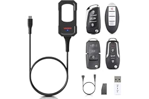 ‎LAUNCH LAUNCH X-431 Key Programmierer Remote Maker Wegfahrsperre Scan Tool mit 4 Universal-Fernbedienungen und 1 Super Chip für X431 IMMO Elite, IMMO Plus, IMMO Pro, IMMO Pad, Pad V, Pad VII