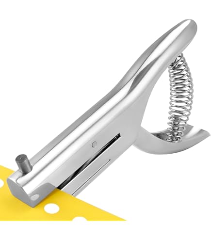 DKO Heavy Duty Card Slot Punch - Makes 13mm X 3mm Rectangular Holes In Paper & Thin Metal
