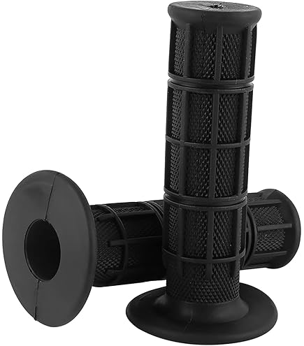 Manopole Moto Universali In Gomma - Compatibili Con Yamaha, Honda, Kawasaki E Altri