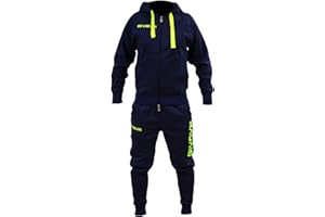 PERSEO SPORT Tuta Uomo Cotone Felpato Cappuccio Givova