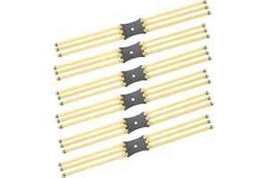 JUHONNZ Bandas para Tirachinas,6 PCS 6 Tiras Bandas de Goma para Tirachinas Elásticos Gomas para Tirachinas Reemplazo de Tirachinas para Caza