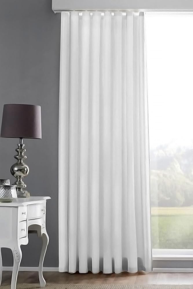 Perde Pendik 1 Sınıf Kısa Beyaz Saten Güneşlik,Beyaz 220 X 180