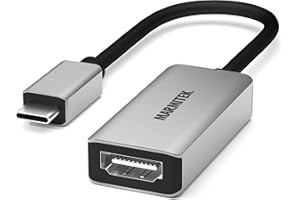 Cable Adaptador USB C a HDMI 4K60 - Marmitek UH20 - Conexión Thunderbolt 3 al Puerto HDMI - Conecte su MacBook/Chromebook a un televisor o Pantalla - HDR - HDMI 2.0b - Convertidor USBC