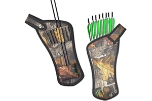 HNZMDY Archery Arrow Quiver Crossbow Bolts Quiver Waist Hanged Arrows Holder Bag for 8pcs Crossbow Arrows