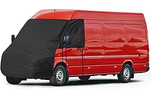 ‎OPALTOOL Opaltool Abdeckung Frontscheibe Kompatibel für 2006-2018 Benz Sprinter, 420D Wasserdicht Wohnmobil Externe Frontscheibe Abdeckung mit 10 Bandage und Magneten