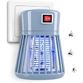 Coverzone Priz Tipi Elektrikli Sinek &Ouml;ld&uuml;r&uuml;c&uuml; Lamba, 1W G&uuml;&ccedil;, AC 100-240V Giriş, 600-800V &Ccedil;ıkış Voltajı, İ&ccedil; Mekan Kullanımı İ&ccedil;