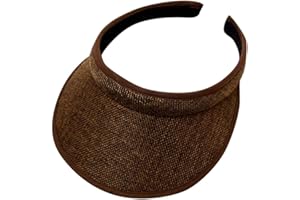 CHAOEN 15 Colors Sun Visors for Women Men, Moisture Wicking UV Protection Sport Cap, Long Adjustable Hat for Golf Cycling Fishing Tennis Running Jogging