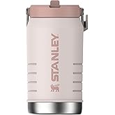 Stanley 1913 Iceflow Flip Straw 2.0 Jug 1.9L - Rose Quartz | 20 Hours Cold - 4 Days Ice Cream - Leak Proof - Stainless Steel